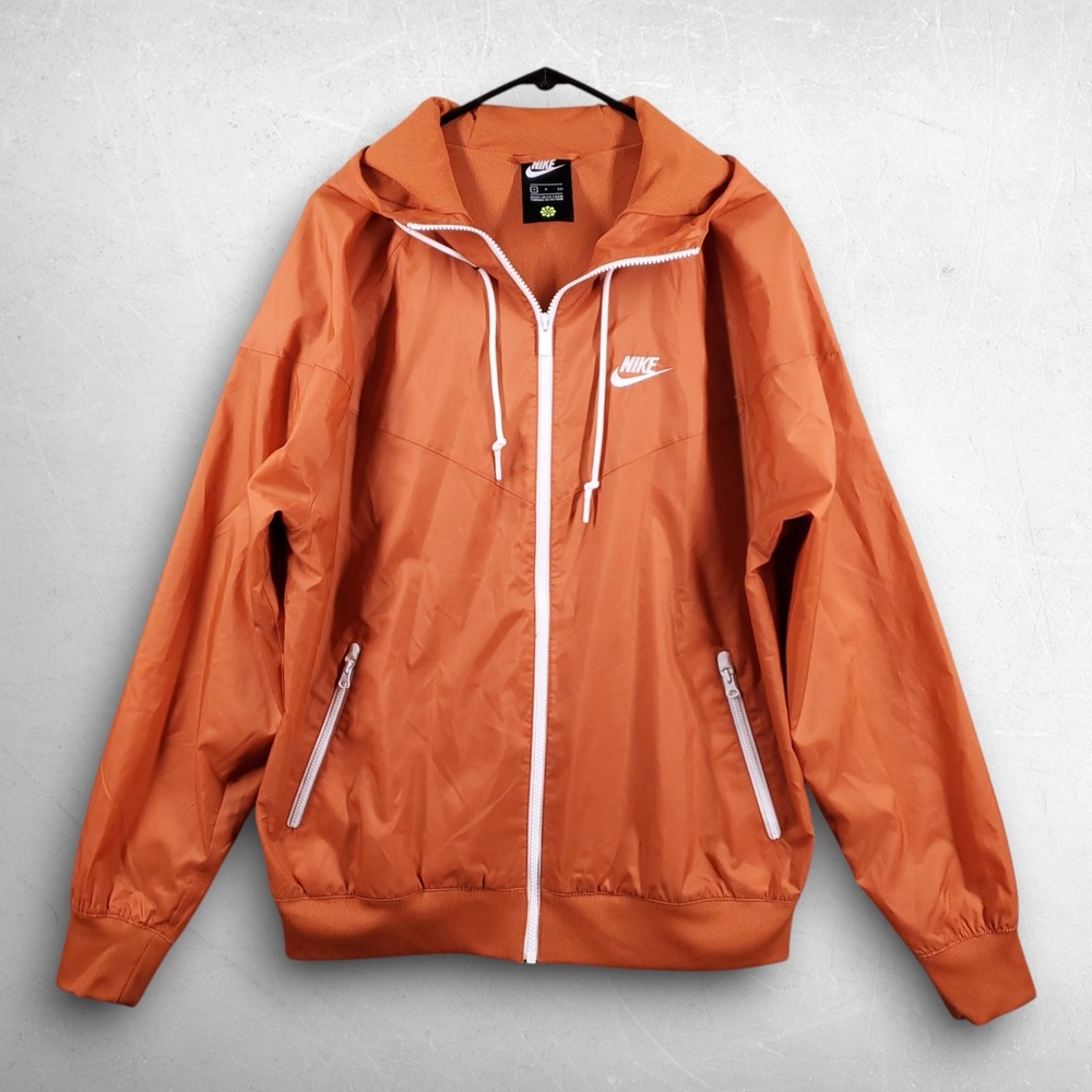 Nike Sportswear Windrunner Hooded Jacket Men S Orange Gorpcore Streetwear Y2K